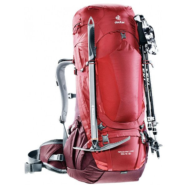 Рюкзак Deuter Aircontact PRO 60 + 15 lava-anthracite 
