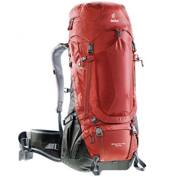 Рюкзак Deuter Aircontact PRO 60 + 15 lava-anthracite 