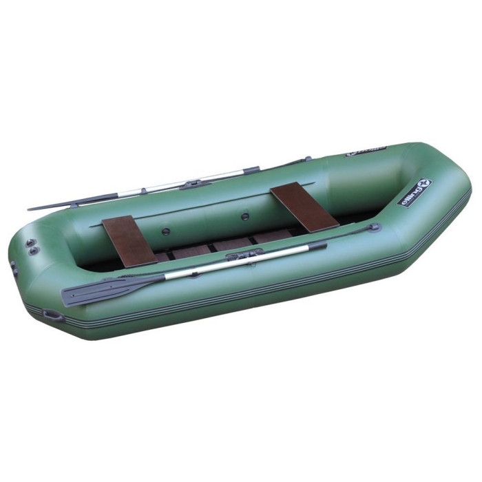 Надувний човен Elling Навігатор 300, зелений 
