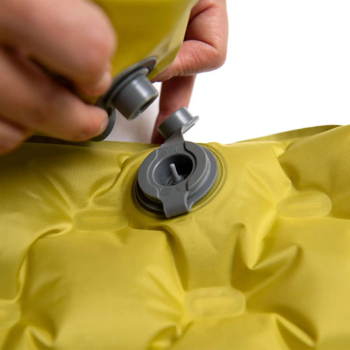 Килимок надувний Wechsel Coreo Double-Tube TL Lemon/Grey (233122) 