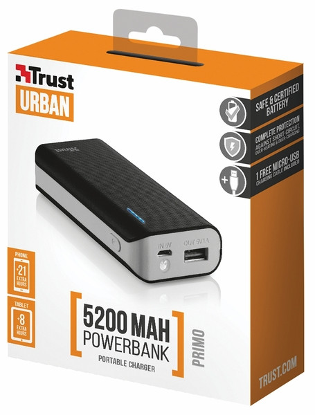 Портативна батарея Trust Primo 5200 