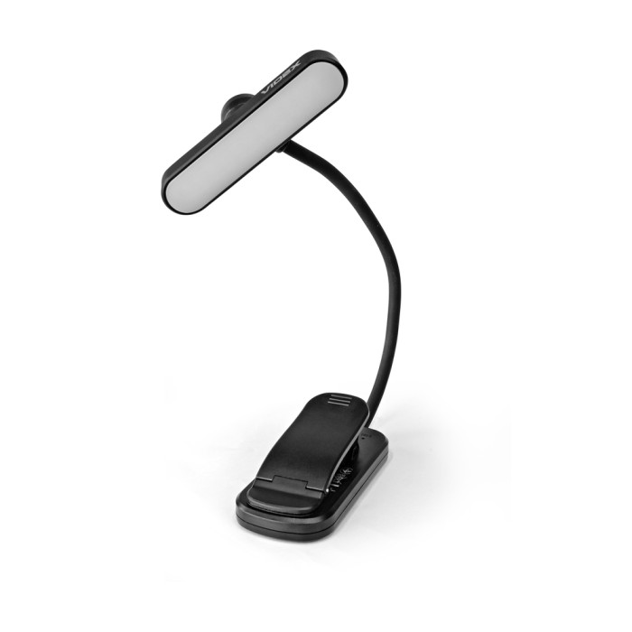Світильник акумуляторний для читання VIDEX VL-NL134B Black