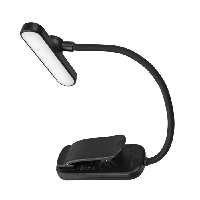 Світильник акумуляторний для читання VIDEX VL-NL134B Black