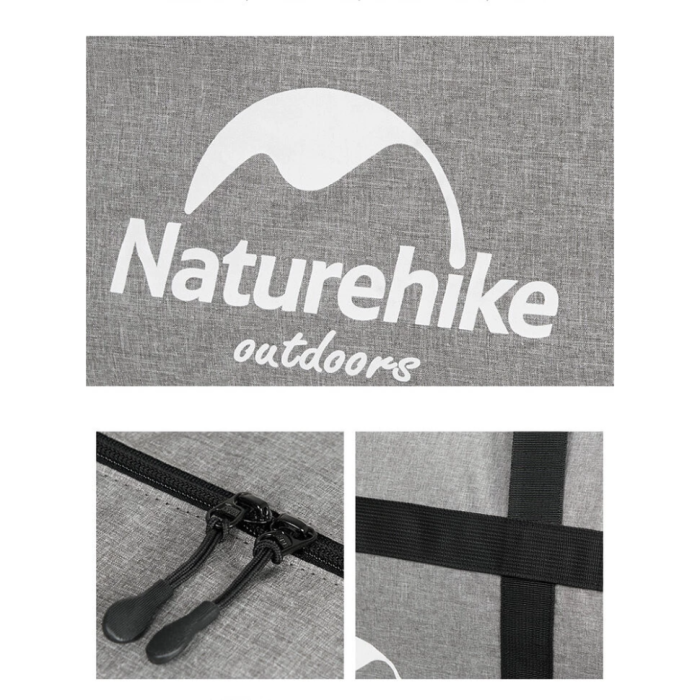 Сумка-баул Naturehike Outdoor storage bag Updated 45 л NH17S021-M темно-сіра 