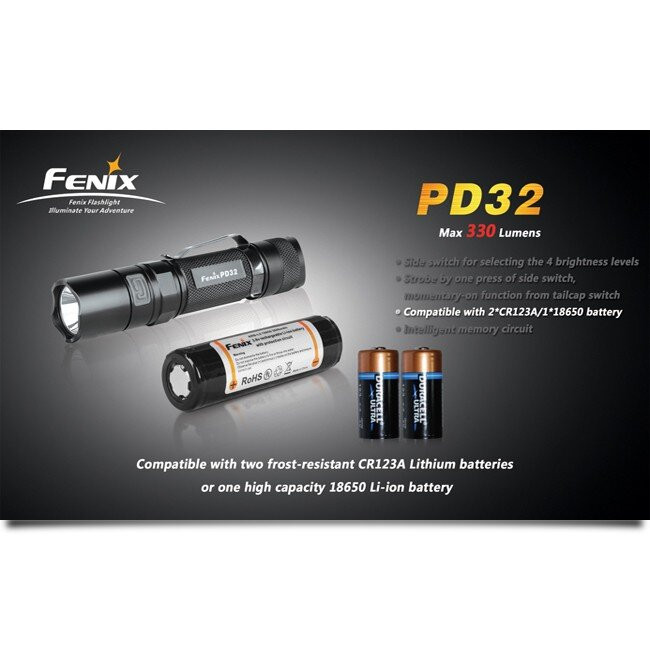 Кишеньковий ліхтар Fenix PD32, XP-G LED S2, 740 люмен (PD32S2) 