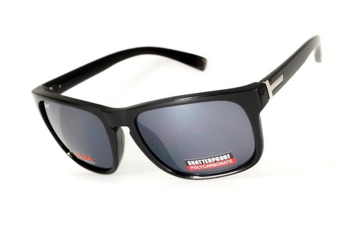 Окуляри Swag Ga-Day (Flash mirror), дзеркально чорні 