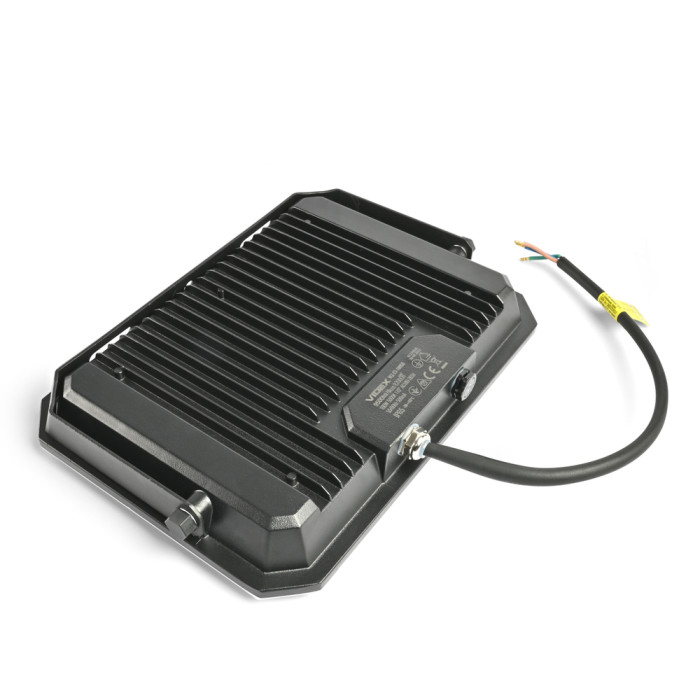 Прожектор VIDEX F3 100W 5000K 220V Black (VLE-F3-1005B) 