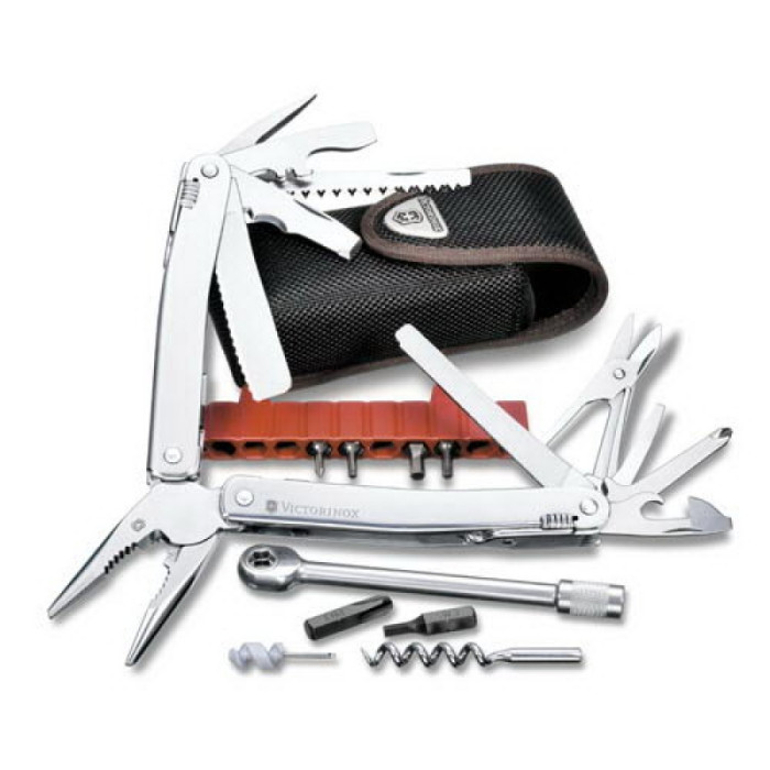 Багатофункціональний інструмент Victrorinox Swiss Tool Spirit, X Plus, Ratchet, 105 mm 