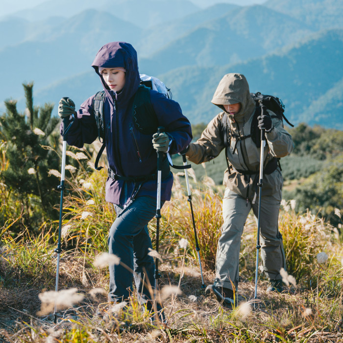 Трекінгова палиця 3-секційна Naturehike ST06 NH17D006-D, 60-120 см, біла 