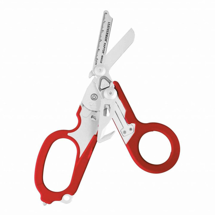 Ножиці LEATHERMAN Raptor Rescue, червоні, utility чохол 