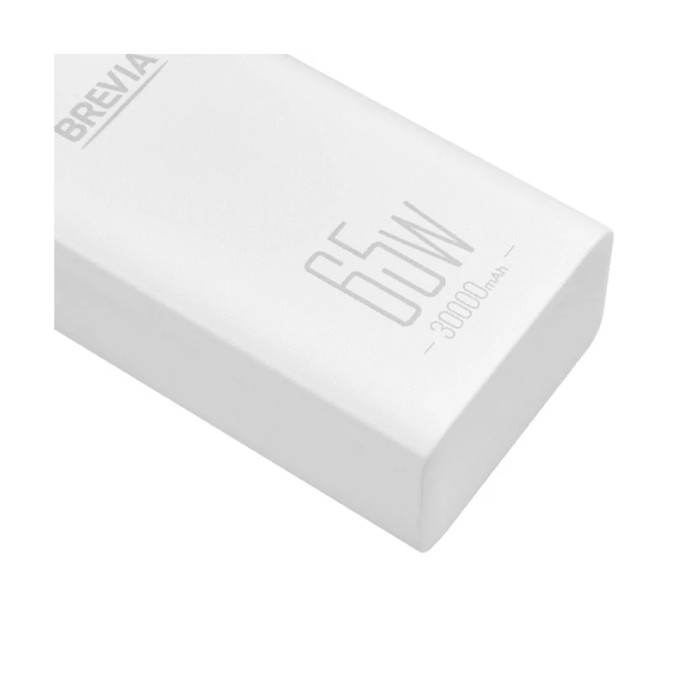 Повербанк (Power Bank) Brevia 30000mAh 65W Li-Pol, LCD 