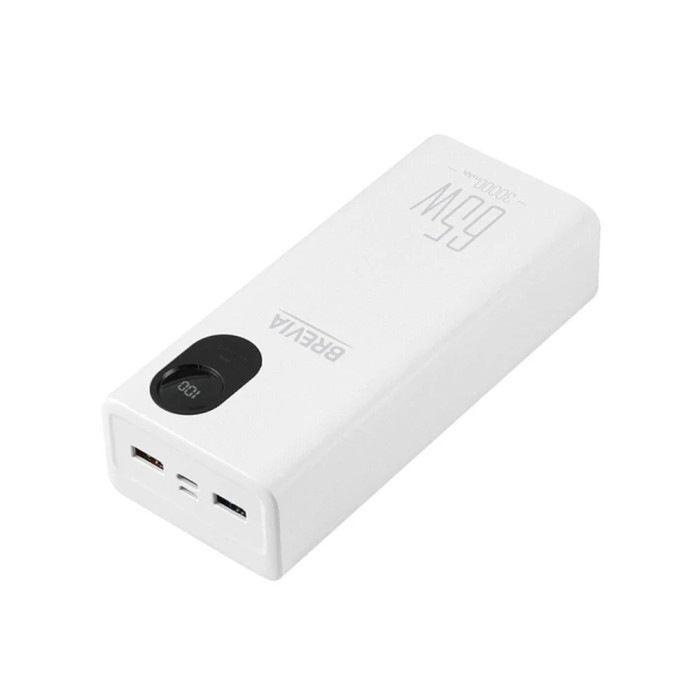Повербанк (Power Bank) Brevia 30000mAh 65W Li-Pol, LCD 