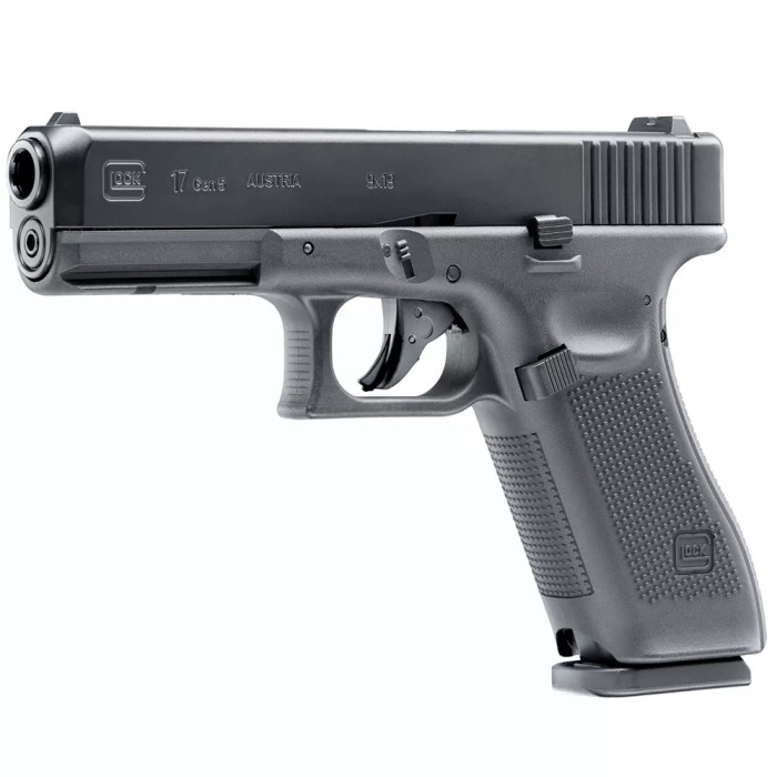 Пневматичний страйкбольний пістолет Umarex Glock17 Gen.5  кал. 6мм. CO2 Blowback 