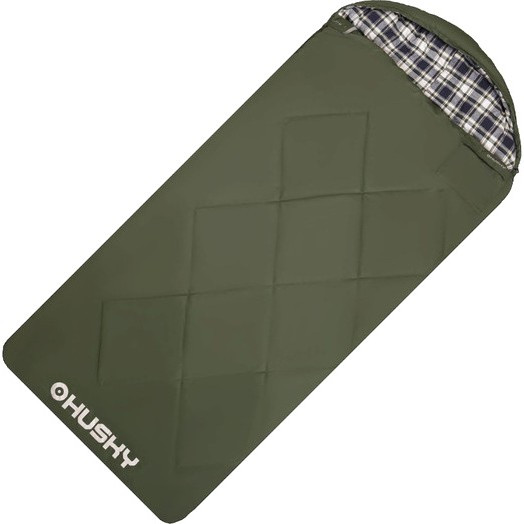 Спальний мішок Husky Gary -5 (зелений), лівий 