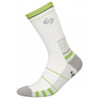 Термошкарпетки InMove Sport Deodorant білий з зеленим, 38-40