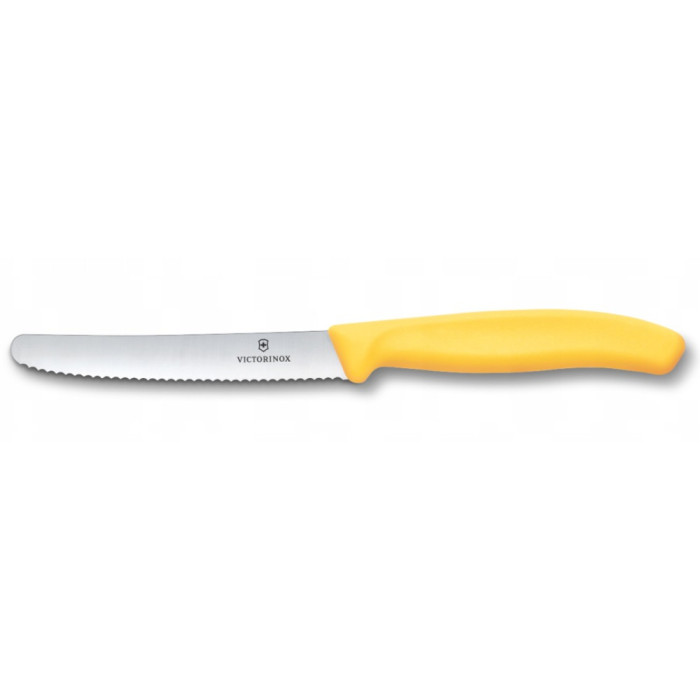 Ніж для томатів Victorinox Swiss Classic 11см хвил жовт 6.7838.C1 