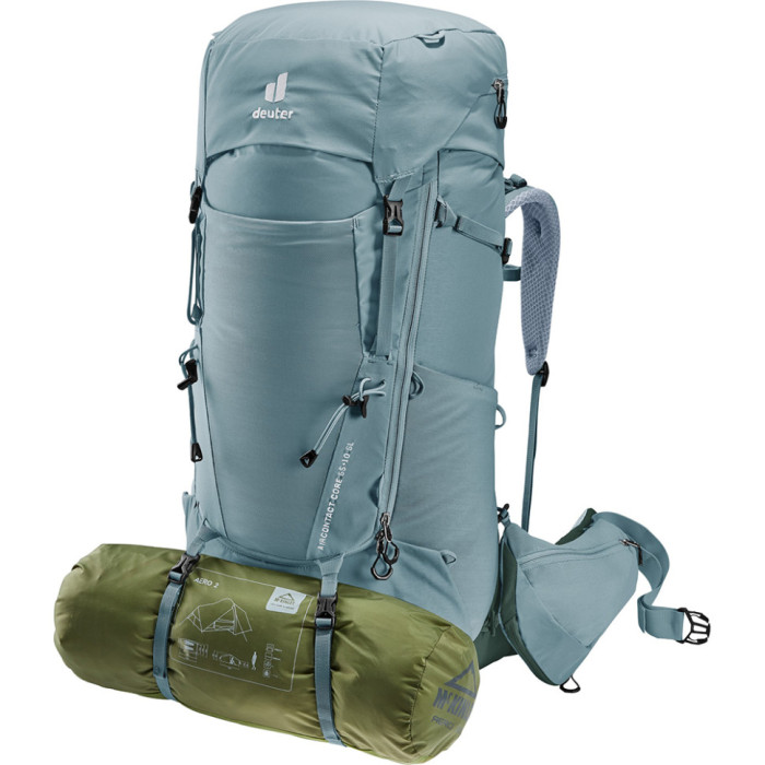 Рюкзак DEUTER Aircontact Core 55+10 SL колір 4219 shale-ivy 