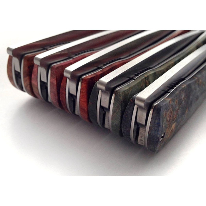 Ніж Maserin Gourmet, дамаск, fat carbon, чорний 