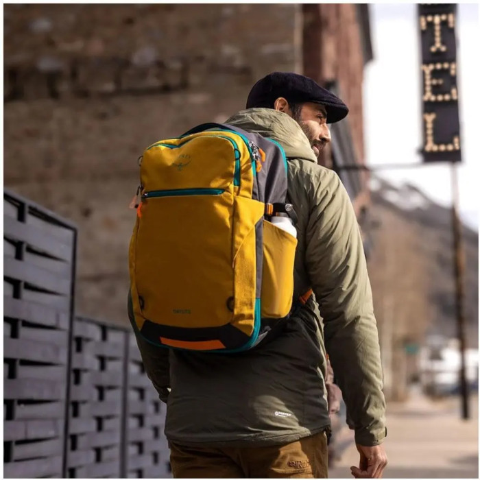 Рюкзак Osprey Daylite Carry-On Travel Pack 35 tumbleweed yellow/tunnel vision - O/S - жовтий/бірюзовий 
