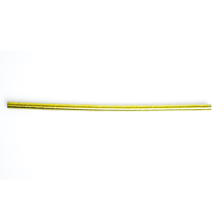 Трубочка пряма з титану TiTo Titanium-золотиста з мішечком 