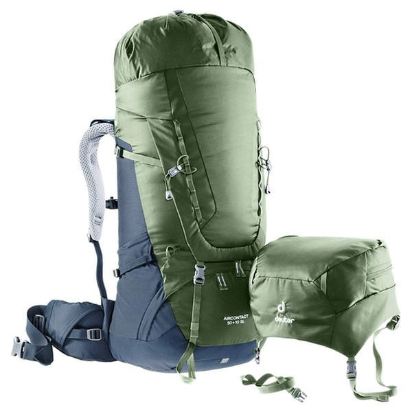 Рюкзак Deuter Aircontact 65 + 10 khaki-navy 