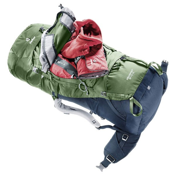 Рюкзак Deuter Aircontact 65 + 10 khaki-navy 
