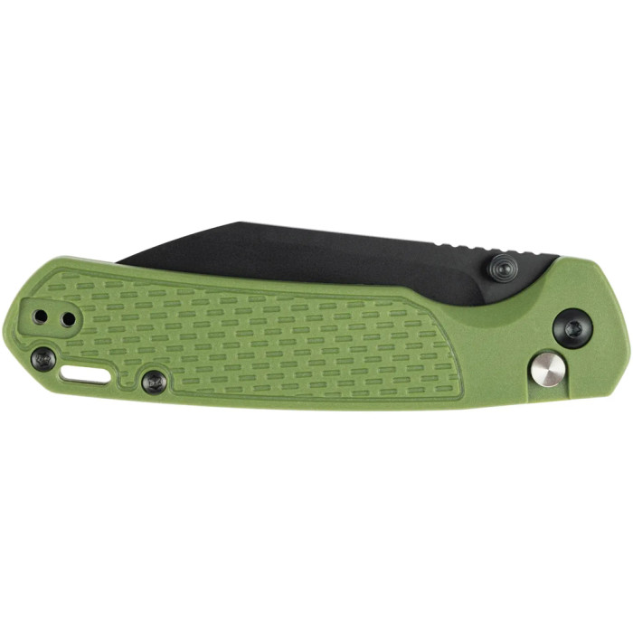 Ніж CJRB Pyrite-Light Black Blade, AR-RPM9, FRN green 