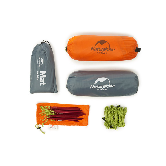 Намет Naturehike Pyramid I (1-х місний) 20D silicone (NH17T030-L) 
