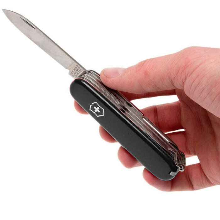 Ніж Victorinox Fieldmaster 91мм/15функ/чорн 
