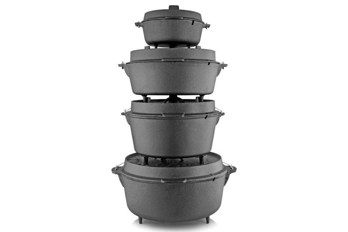 Казан-жарівня чавунна Petromax Dutch Oven ft0.5 на ніжках 0,6 л 