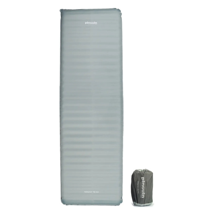Самонадувний килимок Pinguin Nomad NX, 200x63x7.5см, Grey (PNG 715781) 
