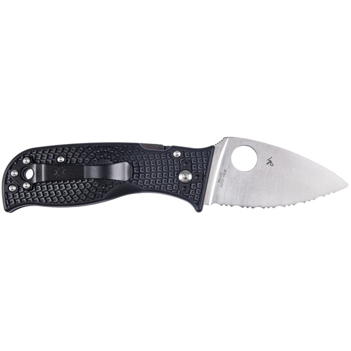 Ніж Spyderco Lil Temperance 3 Lightweight, серрейтор black 