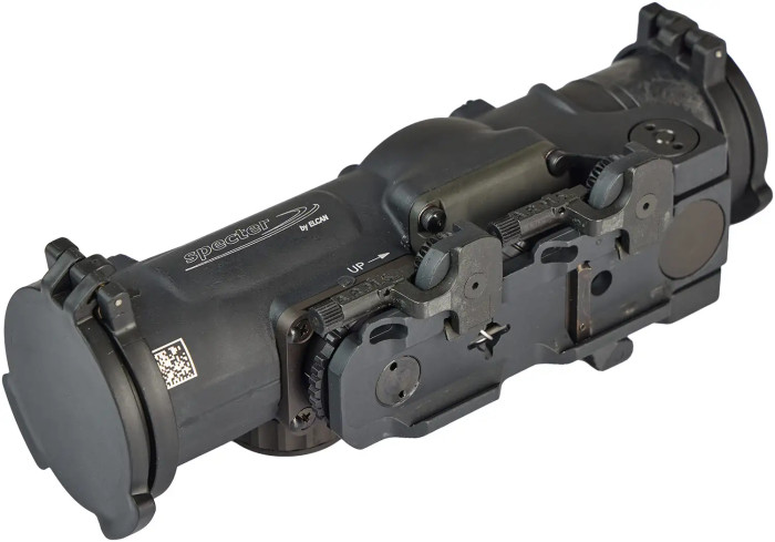 Приціл ELCAN Specter DR 4x/1x DFOV14-L1 (для калібру 5.56), A.R.M.S. Adj. Flip Cover&ARD 