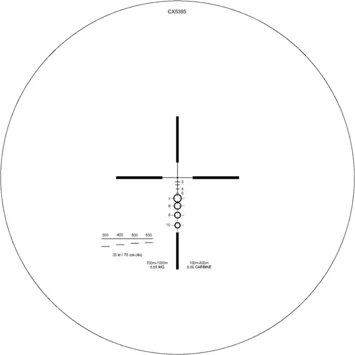 Приціл ELCAN Specter DR 4x/1x DFOV14-L1 (для калібру 5.56), A.R.M.S. Adj. Flip Cover&ARD 