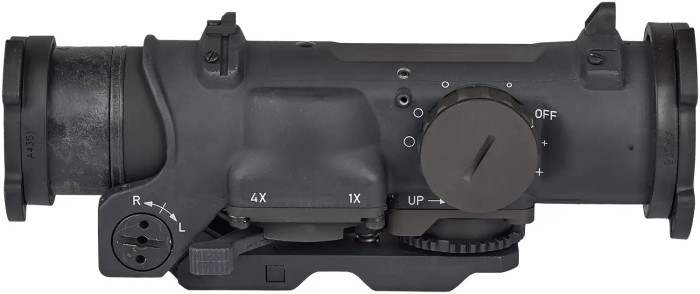 Приціл ELCAN Specter DR 4x/1x DFOV14-L1 (для калібру 5.56), A.R.M.S. Adj. Flip Cover&ARD 