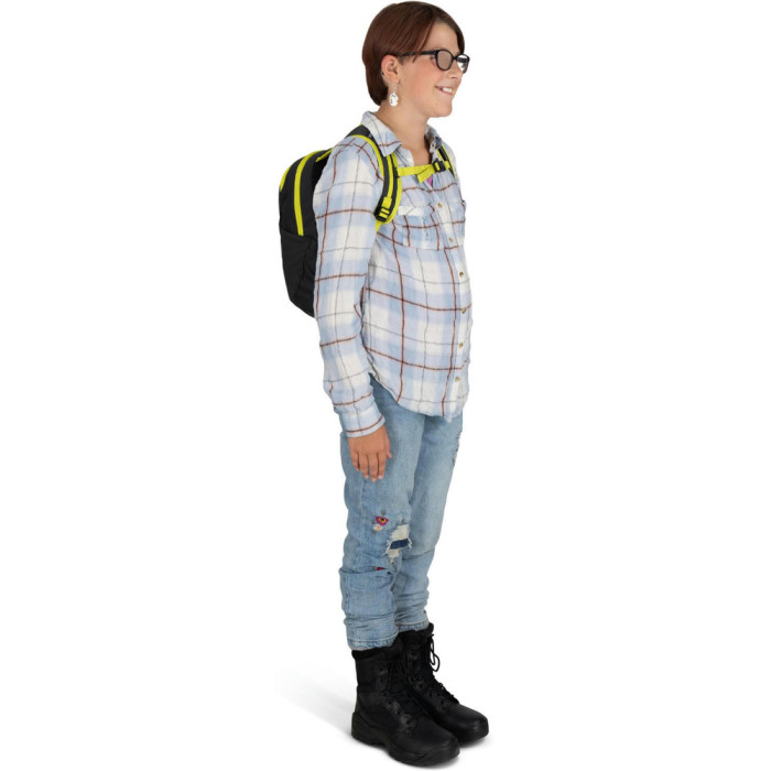 Рюкзак Osprey Daylite Jr black/lemongrass - O/S - чорний/жовтий 