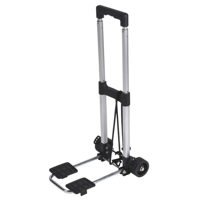Візок господарський Bo-Camp Trolley Compact Foldable 25 kg Silver (5267288) 
