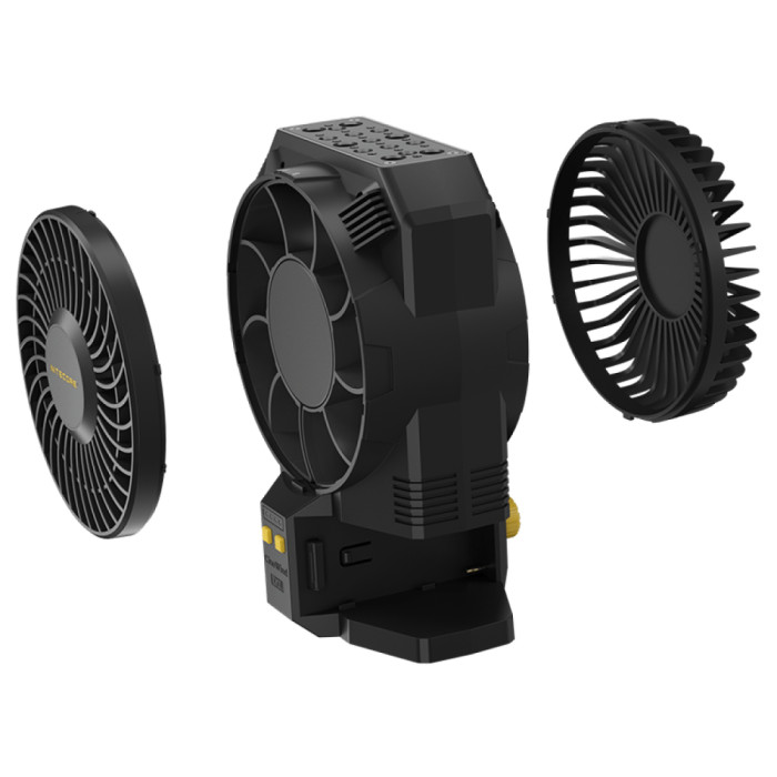 Вентилятор для фотостудії Nitecore CW30 + 2xNP-F750 (5,200mAh), комплект 