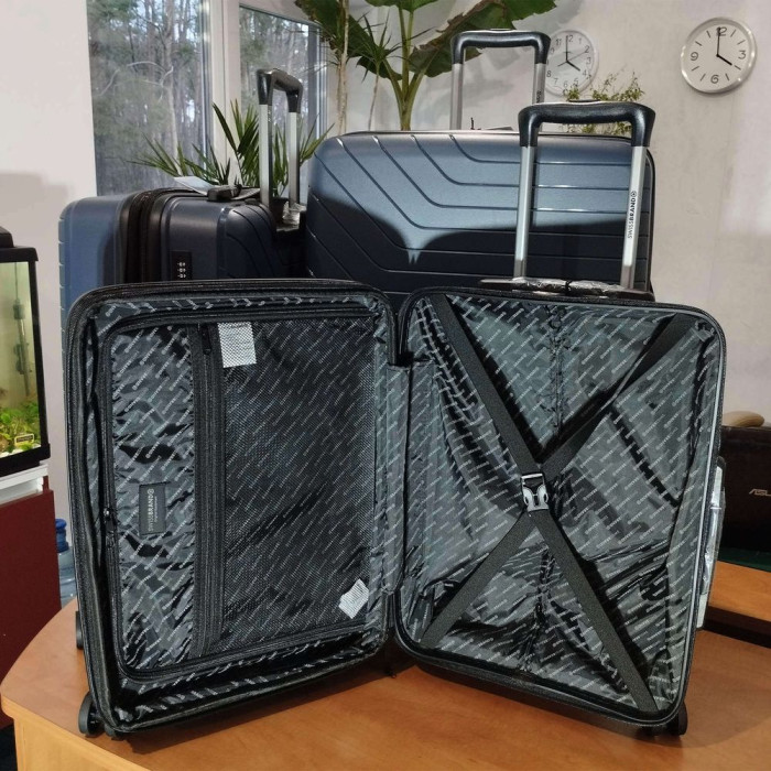 Валіза Swissbrand Eden (M) Petrol Blue (SWB_LHEDE011M) 