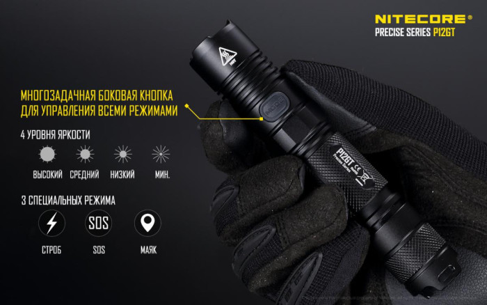 Ліхтар Nitecore P12GT 