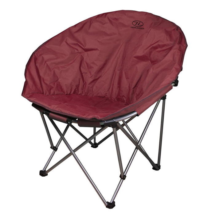 Стілець кемпінговий Highlander Moon Chair Burgundy (FUR085-BR) 