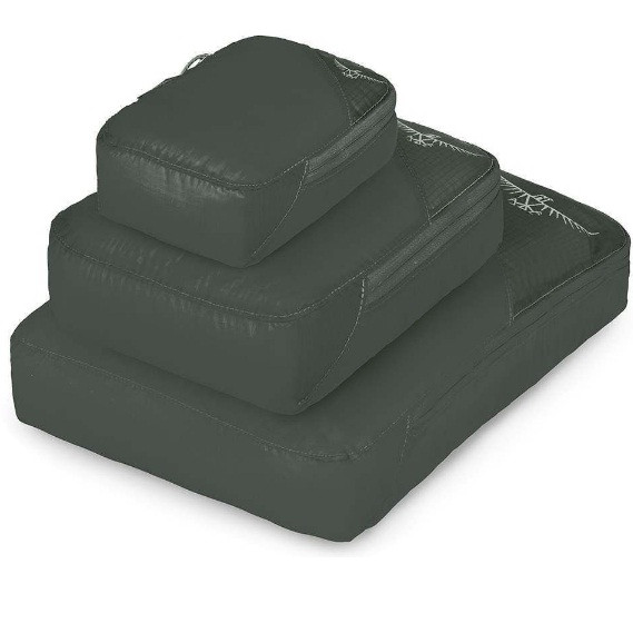 Набір органайзерів Osprey Ultralight Packing Cube Set Shadow Grey-S/M /L-сірий 
