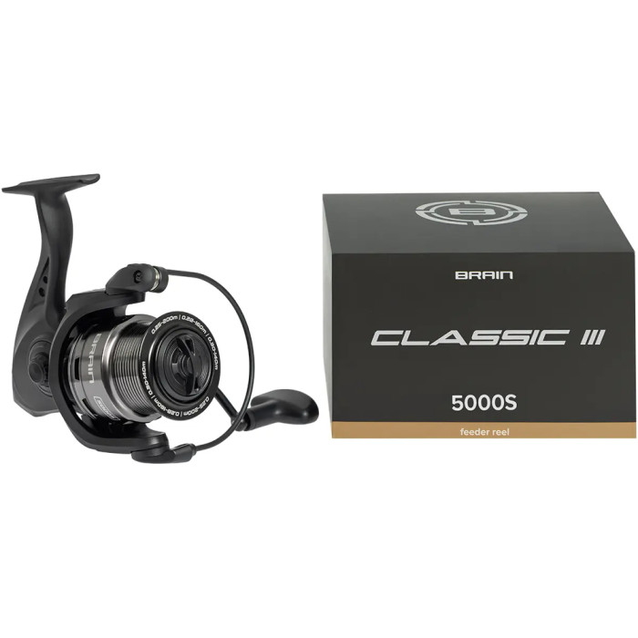 Котушка Brain Classic III Feeder 5000S 4+1BB 4.9:1 