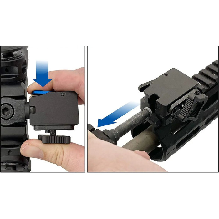 Сошки Leapers Over Bore, 18-28 см, Picatinny 