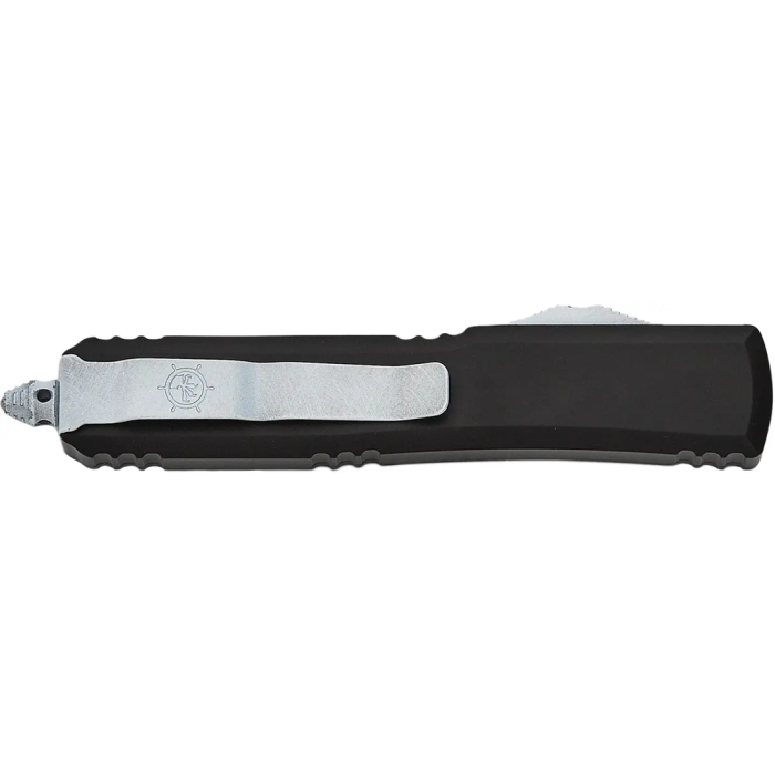 Ніж Microtech Ultratech Double Edge Signature Series Steamboat Willie black 