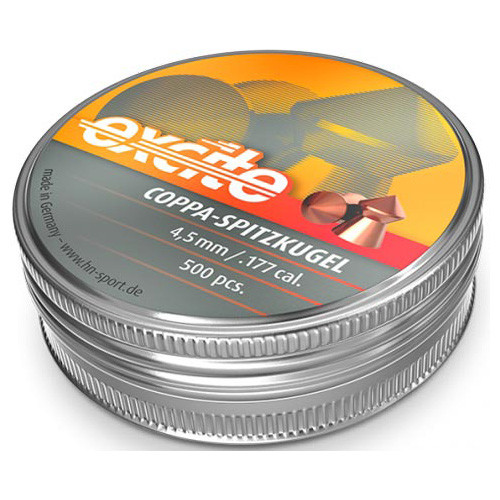 Кулі пневматичні H&N Copper Spritzkugel 500 шт /уп 0,49 г 4,5 мм (98814500025) 