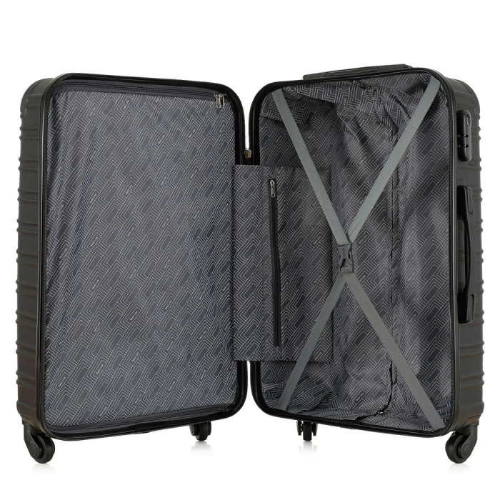 Валіза Semi Line 24" (M) Black (T5953-2) 