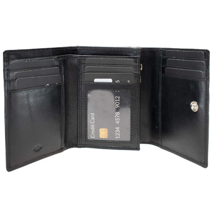 Гаманець жіночий шкіряний Semi Line RFID Black (P8263-0) 