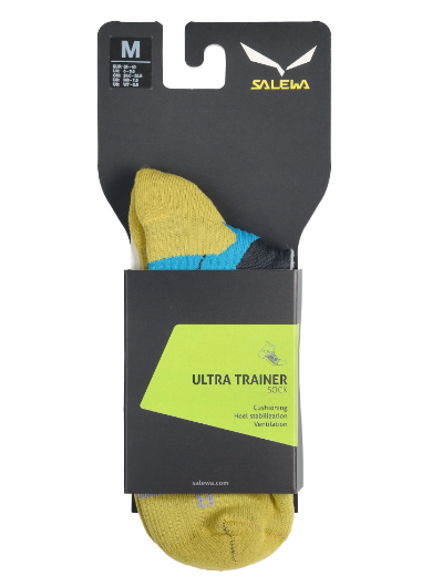 Шкарпетки Salewa ULTRA TRAINER SK-Жовті, 41-43 