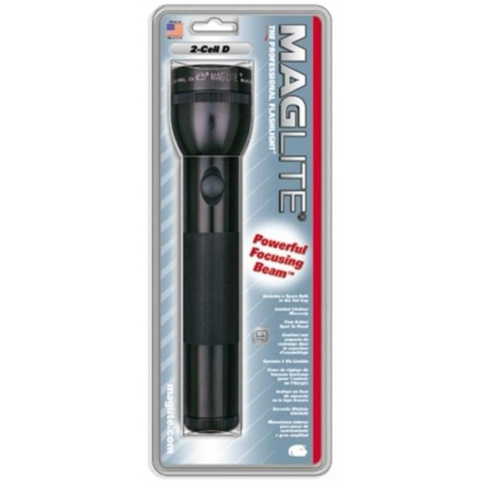Ліхтарик Maglite 2D S2D016R, чорний, блістер 